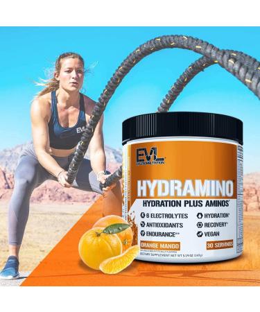 Buy EVLution Nutrition Hydramino Orange Mango 11.01 oz - Hydration & BCAAs - Buy Online on GoSupps.com