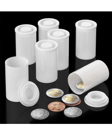 Houseables 60 Pack Film Canisters with Caps - 35MM Empty Camera Reel Containers for Rockets - White 8 OZ - Films Developing Processing Tube - Small Accessories Storage - Buy Online on GoSupps.com