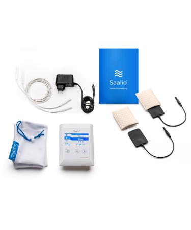 Saalio AX Set Iontophoresis device against underarm sweat (with pulse/direct current)
