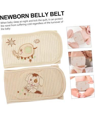Healeved 2pcs Baby Belly Button Band - Infant Umbilical Cord Care Belt for Newborns - Hernia Support and Navel Warmth - Buy Online on GoSupps.com