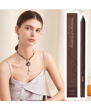 Eye Makeup Waterproof Eye Pencils High-Intensity Pigmentation Perfect Lines Smudge-Proof Non-Irritation Quick-Drying Water-Resistant - Long-Lasting Gel Eye Makeup Pen - Buy Online on GoSupps.com