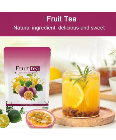 Sachets De Th Aux Fruits Lyophilis s Th Infus Aux Fruits Aux Ar mes Naturels Sans Sucre Ajout Boisson Saine For Le Quotidien(3PC) - Buy Online on GoSupps.com