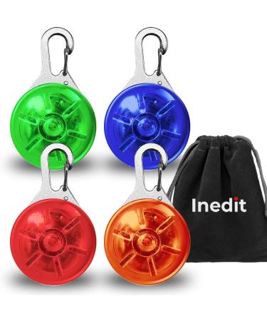 Inedit Flashing Light Dog - 4 Pack LED Luminous Pendants with FREE Storage Bag for Kids' School Bags - International Shipping Available - Buy Online on GoSupps.com