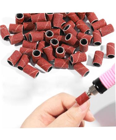 minkissy Sander Tool Nail Tools Drill Bits for Nails Grinding Head Polisher Nail Grinding Polisher Nail Drill Head Manicure Tool Sanding Ring Nail Polisher Abrasive Belt Grinding Ring medium Brown - Buy Online on GoSupps.com