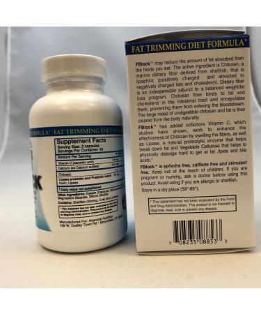 Absolute Nutrition FBlock Xtra Fat Absorber Diet Formula 90 Capsules 1 - Buy Online on GoSupps.com
