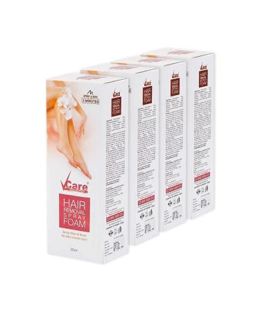 5-Minute Hair Removal Cream for Bikini Line & Underarms - Effective Spray Foam (50ml) | Fast Shipping Worldwide - Buy Online on GoSupps.com