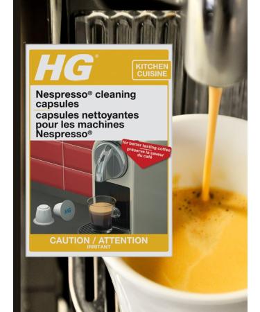 HG Nespresso Cleaning Capsules 6pk - Buy Online on GoSupps.com