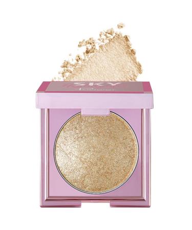 Face Highlighter | 8g Water Resistant Eyelids Highlighting Powder | Long Wear Cosmetics for Collarbone Body Arms Legs Brightening Highlighter for Easter Tmay #03