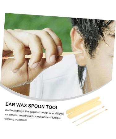 PACKOVE 1set Dual- Ear Wax Removal Kit Spiral Ear Cleaning Sticks for Safe and Use Wax Removal Tool Comfortable - Buy Online on GoSupps.com
