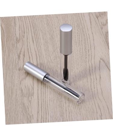 Healvian 10 Pcs Eyelash Cream Bottle Clear Mascara for Eyelashes Clear Lash Mascara Eyelash Brush Tube Silver 1 g (Pack of 1) Silverx2pcs - Buy Online on GoSupps.com