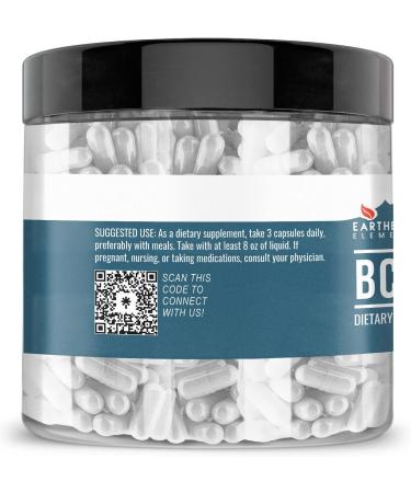 Earthborn Elements BCAA 200 Capsules - Pure Undiluted No Additives | International Shipping Available - Buy Online on GoSupps.com