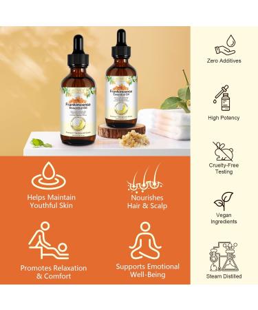 Frankincense Anti-Aging Face Oil - Serum with Resin Extract to Reduce Wrinkles Repair Skin & Deep Hydrate Soothes Fine Lines for Mature/Dry Skin 2.02 fl.oz - Buy Online on GoSupps.com