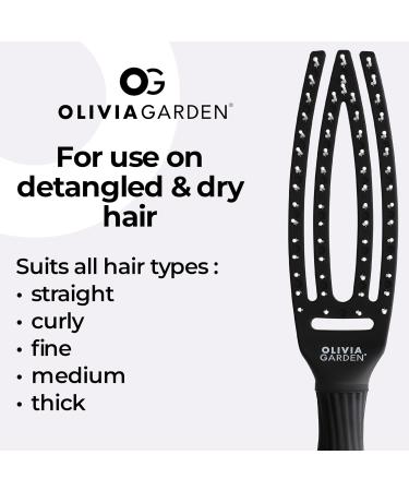 Buy Fingerbrush - Small Black with Boar & Nylon Bristles | International Shipping Available - Buy Online on GoSupps.com