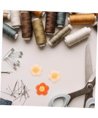 PLAFOPE Floral Brooch Pin 10pcs Hairpin Accessories Costume Phone Case Crochet Sewing Diy Brooch Flower Clothing Toddler Suite 1 count (Pack of 1) Assorted Color 3 - Buy Online on GoSupps.com