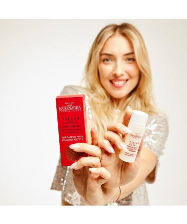 Maternatura Plumping Hair Treatment with Hyaluronic Acid and Vitamin E Filling Finishing Anti-Frizz and Shine Made in Italy - 50 ml - Buy Online on GoSupps.com