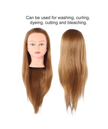 Professional Hairdressing Practice Head - Realistic Styling Tool for Salon Training & Window Displays - Buy Online on GoSupps.com