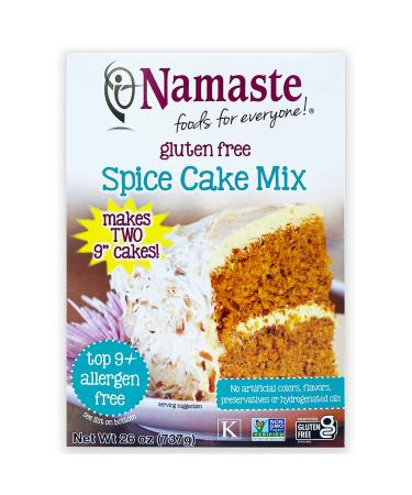 Namaste Foods Spice Cake Mix Gluten Free 26 oz (737 g)