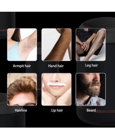 IVYARD Mini Electric Shaver - Portable One-Button Razor for Men Pocket Size Travel Shaver Ideal for Face Black - Buy Online on GoSupps.com
