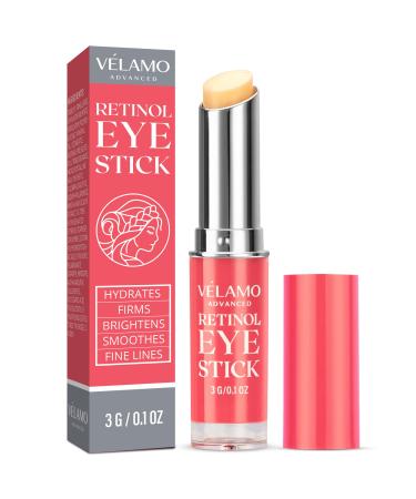 Retinol Stick Retinol Face Cream Under Eye Cream Anti Aging Brightening Balm Reduces Fine Lines and Dark Circles Visible Results in 3-4 Weeks 3 g