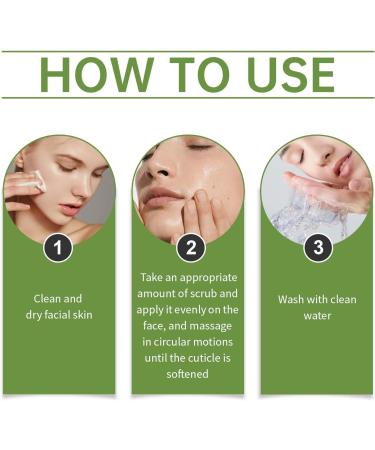 Gommage exfoliant pour le visage aux acides amin s l'aloe vera avec vitamine C - Gel peeling doux pour une peau lisse et lumineuse nettoie et hydrate en profondeur am liore la texture (5Pcs) - Buy Online on GoSupps.com