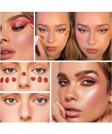 Cream Liquid Blush Soft Cream Blush for Cheeks Matte Creamy Blush Stick Long Lasting Waterproof Face Blushes Natural Blush Makeup-6#Chocolate - Buy Online on GoSupps.com