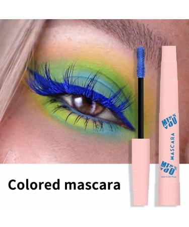 Color Mascara - 4 Colors Makeup Mascara Liquid for Lash Extensions and Volume - 11ml Easy to Use Lash Supplies for Longer Fuller Thicker Tougher Strengthening Lashes and Brows - Buy Online on GoSupps.com