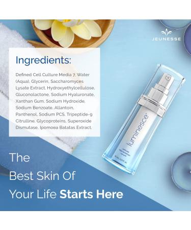 Jeunesse Luminesce Cellular Rejuvenation Serum 15ml - Anti-Aging Serum for Youthful Skin - Buy Online on GoSupps.com