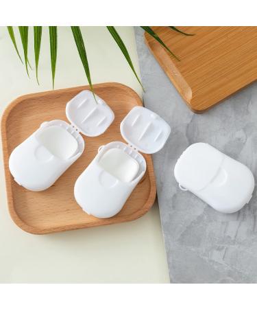 Bamsod 12 Boxes (240 sheets) Jasmine Scented Soap Paper Sheets - Portable Disposable Travel Bath Slice Sheet for Outdoor Use - Buy Online on GoSupps.com