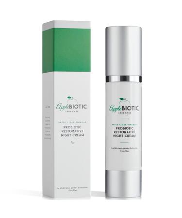 Apple Cider Vinegar Restorative Night Cream - Overnight Firming  Smoothing Cream with African Green Coffee  Green Tea  Chamomile & Probiotic Extracts for Dry  Oily  Sensitive Skin  Men & Women 1.7 Ounce (Pack of 1) - Buy Online on GoSupps.com