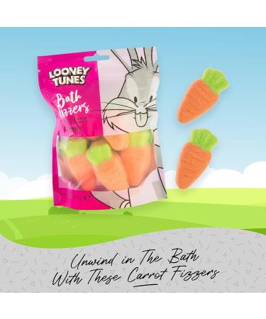 MAD Beauty Looney Tunes Bugs Bunny Carrot Bath Fizzers - Pampering Bath Bomb - Buy Online on GoSupps.com