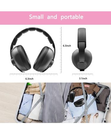 YANKUIRUI Baby Ear Defenders Noise Cancelling Headphones Ear Protection Adjustable Earmuff For Age 3 months To 3 Years At Firework Concert Cinema Black - Buy Online on GoSupps.com