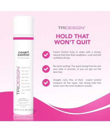 TRI Aerogel Hairspray - Hair Styling Gel Plus Texture Spray for Hair for Men & Women Combining Gel Flexibility & Strong Hold Control Spray No Hair Flakes to All Hair Style & Types - Buy Online on GoSupps.com