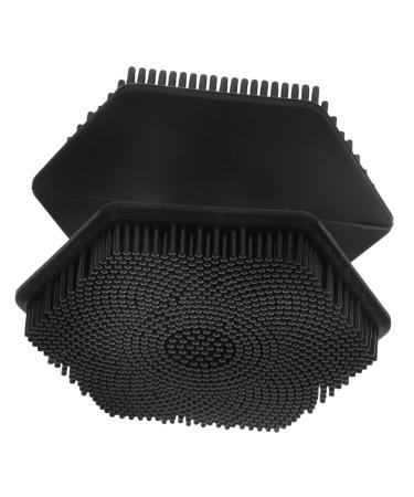 DOITOOL Face Brush Scrubber Face Scrub Face Cleansing Brush Facial Wash Brush Silicone Facial Cleansing Brush Facial Exfoliator Facial Brush Makeup Brush Silica Gel Double Head