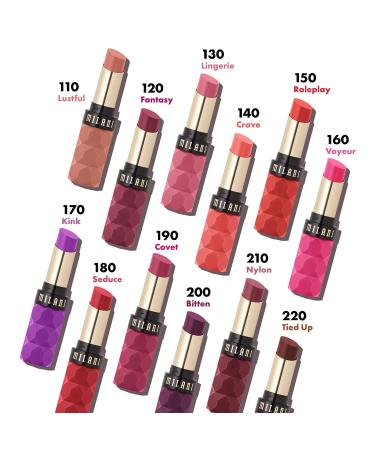 Milani Color Fetish Lipstick - Sheer to Medium Coverage Lip Balm Lustful - Buy Online on GoSupps.com