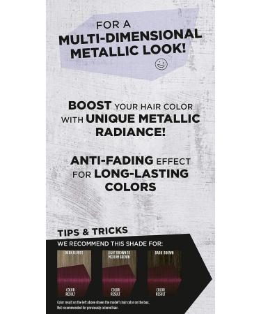 Schwarzkopf Got2b Metallics M68 Dark Ruby Permanent Hair Color - Vibrant Shade - Buy Online on GoSupps.com