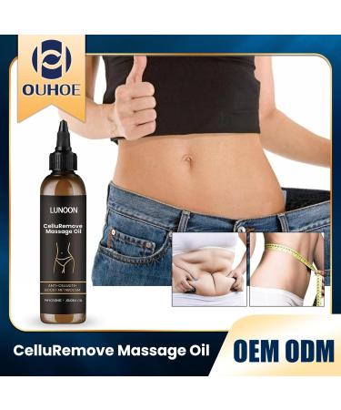 Blusom Celluremove Massage Oil - Moisturizing & Tightening Body Oil for All Skin Types (1PC) - Buy Online on GoSupps.com