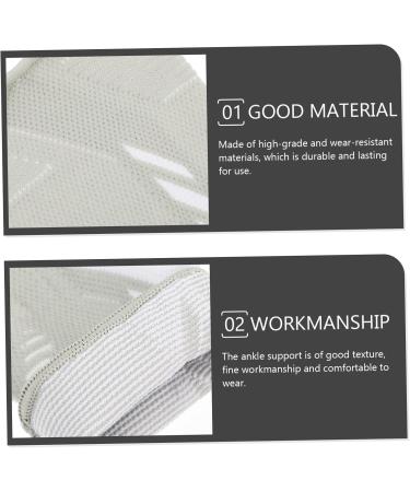 Buy JojoFuny Ankle Protector Sleeves - Reusable Sweat-Absorbing Fitness Shoes Protector for Women | Universal Ankle Wraps for Ultimate Comfort - Buy Online on GoSupps.com