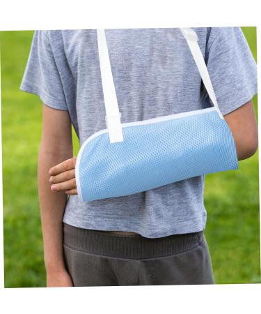 BUGUUYO shoulder injury sling arm arm sling net sling for shoulder injury 60X30CM Sky-blue - Buy Online on GoSupps.com