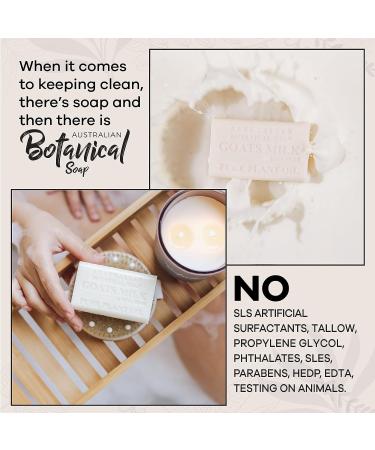 8-Pack Australian Botanical Soap with Goat's Milk & Soya Bean Oil - 6.8 oz Bars (193g) - Pure Plant Oil Soap Assortment - Packaging Variations - Original 6.8 Ounce (Pack of 8) - Buy Online on GoSupps.com