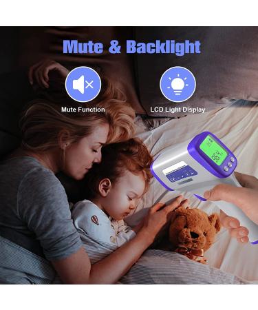 Thermometer for adults Digital Thermometer infrared Forehead thermometer Baby Thermometers with Fever Alarm LCD Screen Accurate Reading and Memory Function non Contact Temperature Thermometer - Buy Online on GoSupps.com