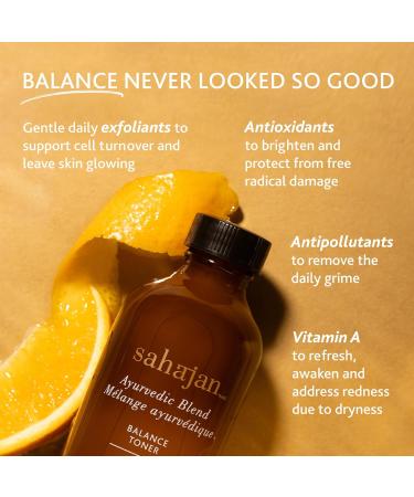 Sahajan Balance Toner 120mL - Natural Skincare for All Skin Types | Shop Internationally - Buy Online on GoSupps.com