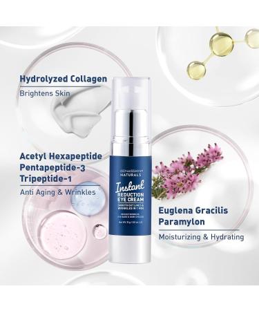 Enaskin Naturals Instant Eye & Face Lift Cream - Rapid Tightener and Wrinkle Filler for Deep Wrinkles - Under-Eye Bags & Puffiness Remover - Temporary Face Firming for Women & Men in 60s - 0.5 oz 0.5 Ounce (Pack of 1) - Buy Online on GoSupps.com