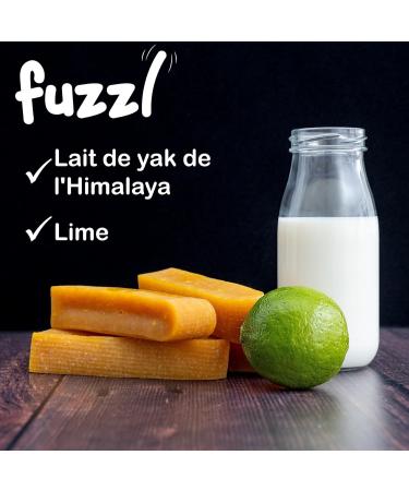 Fuzzl Premium for Dogs in 4 Flavors 4x70g: Original Turmeric Superfood Strawberry and Coconut. Natural and made with Himalayan Yak Milk. Chewable treats - Buy Online on GoSupps.com