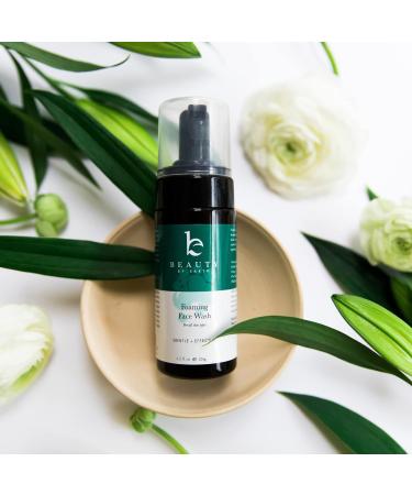 Vegan Foaming Face Wash with Aloe Vera - Gentle Cleanser for Sensitive, Dry, Oily, Blemish-Prone Skin - 4.2 Fl Oz (Pack of 1) - Ideal for Men, Women, and Teens - Buy Online on GoSupps.com