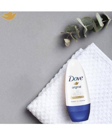 Dove Original Roll-On 50ml: Long-Lasting Antiperspirant by Dove - Buy Online on GoSupps.com