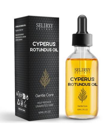 Nodfens Cyperus Rotundus Oil For Hair Removal, 60ML Pure Natural Cypress Rotundus Oil For Reducing Body Hair Growth, Moisturizing & Soothing Organic Cyprus Oil Ideal for All Skin Types - 2.1 FL.OZ 2.1 Fl Oz (Pack of 1)
