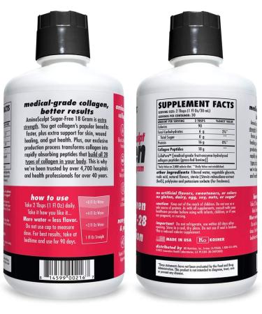 Health Direct Amino Sculpt Collagen Tart Cherry 30 fl oz (887 ml) - Buy Online on GoSupps.com