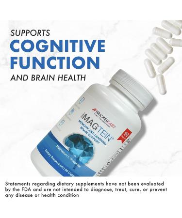 Bricker Labs MAGTEIN Magnesium L Threonate 90 Capsules - Memory & Learning Support - Buy Online on GoSupps.com