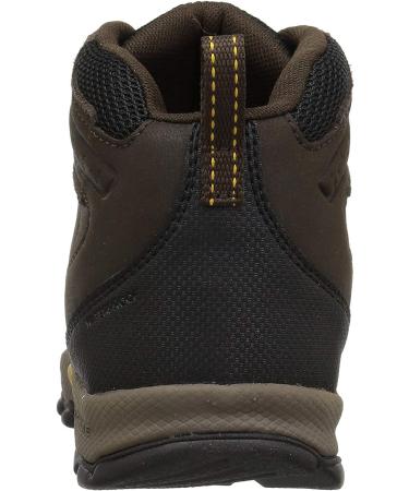 Columbia Youth Newton Ridge Suede Little Kid (4-8 Years) - Size 12 - Cordovan/Golden Yellow - Buy Online on GoSupps.com