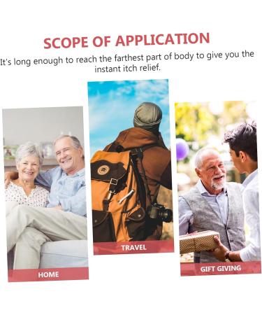 Telescopic Back Scratchers & Massage Tools - Foldable Claw-Back Rake for Body Relief - Buy Online on GoSupps.com